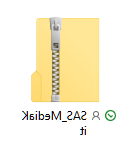 Logo of a Zipped File Folder